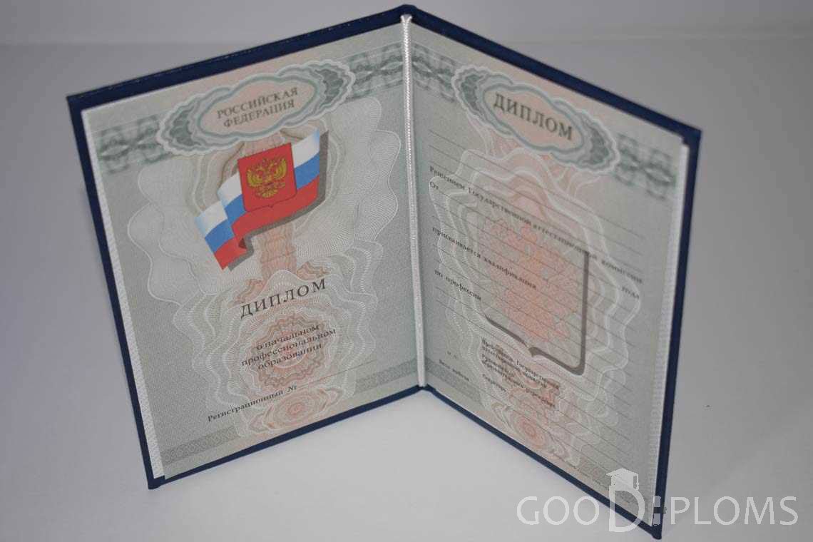 Диплом Училища период выдачи 2007-2010  -  Омск